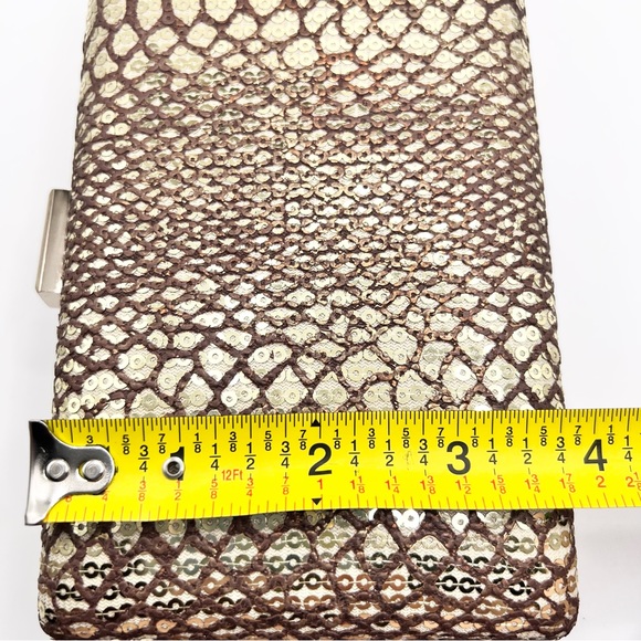 Tasha from Nordstrom Gold Sequin Evening Clutch - Picture 11 of 13